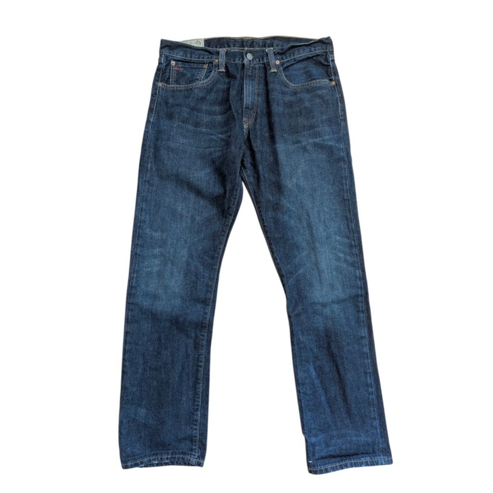Polo Ralph Lauren Straight Jeans 33x32 Dark Rinse